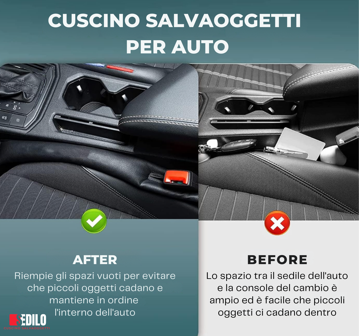 SEDILO™ | Cuscino SalvaOggetti in auto